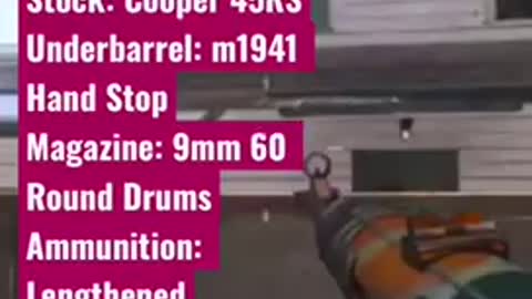 Hi guys , attachments for cooper carbine in warzone - no recoil,enjoy