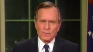 Bush Snr. Announces Emergence Of “New World Order”