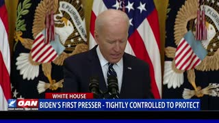 Biden’s First Presser – Tightly Controlled to Protect