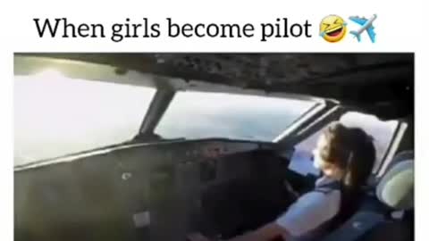 Funny indian pilot #girlsatitude