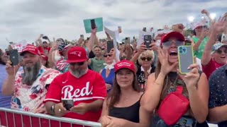 Large, Fired-Up Crowd Shows Up At Trump's Second Rally Since Manhattan Conviction - Part 1