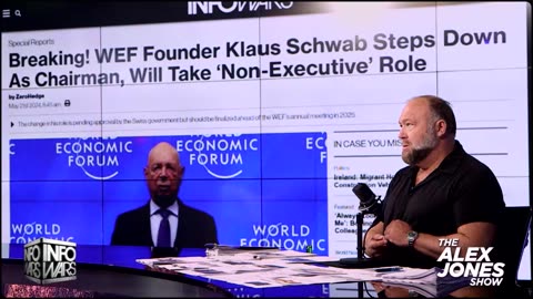 Klaus Schwab Retreats From WEF, Crawls Back Into Rathole