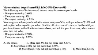 Exam FM exercise for June 21, 2022