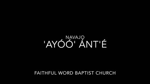 Ayóó' Ánt'é' (Navajo - How Great Thou Art) | sanderson1611 Channel Revival 2017