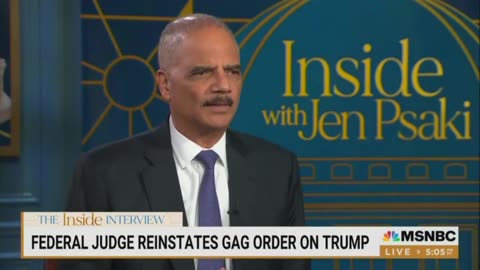 WATCH: Eric Holder Admits Trump Would Be Unbeatable If Jailed By Biden