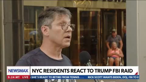 Anti-Trump Protester HUMILIATES Himself on Accident in Front of Trump Tower
