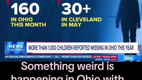 Over 1,000 Missing Children In Ohio