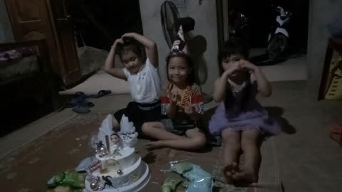 a happy birthday party