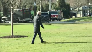 Biden Looks Lost As He Flees Questions From Reporters