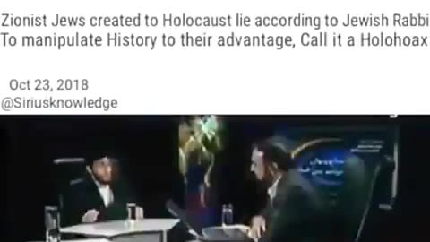 The Holocaust is a Myth - Rabbi Arye Friedmann