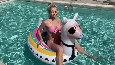 Inflatable Fiesta Pool Float