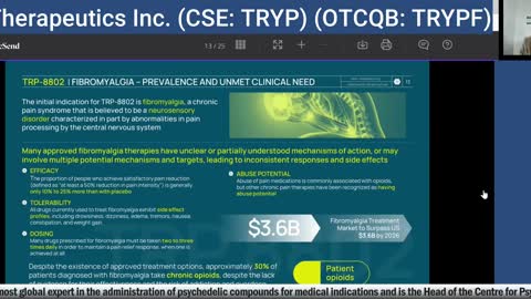 Tryp Therapeutics Inc CSE TRYP OTCQB TRYPF