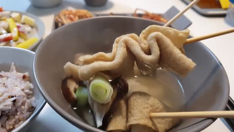Korean-style Fish Cake Soup