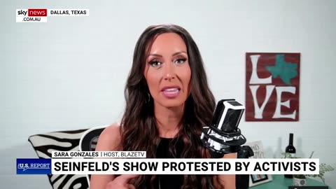 Seinfeld protested and SNL not funny as usual
