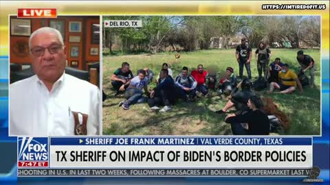 Sheriff Joe Frank Martinez in Val Verde County, TX Speaks Of Border Crisis, Biden Lies