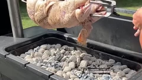 Spicy barbecue cooking 👨‍🍳🍲