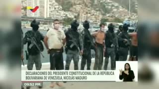 Maduro confirma detención de dos estadounidenses en un grupo de "mercenarios"