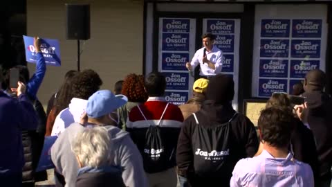 Ossoff: ‘Y’all, They’re Trying to Take Away Your Voting Rights Right Now!’