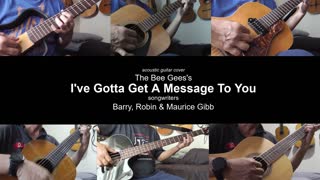 Guitar Learning Journey: Bee Gees's "I've Gotta Get a Message to You" vocals
