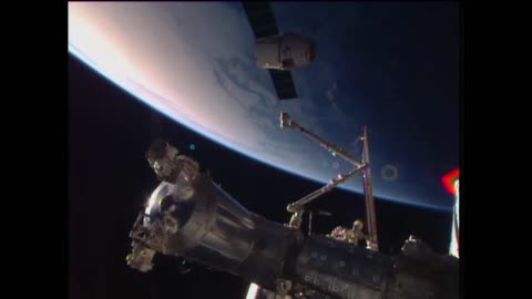 Us cargo commercial cargo ship depart international space station