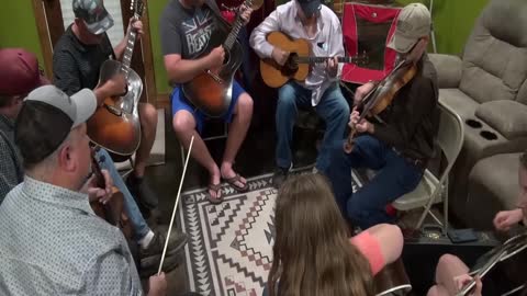 Jam11A - Nate Jacobson & Wes Westmoreland III - "Shuckin' the Bush" - 2020 Texas Fiddle Contest