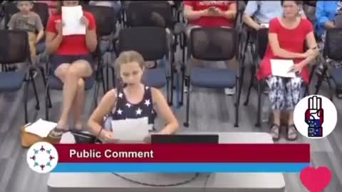 9-year old BLASTS school for no politics policy bias: there should be no BLM in schools period!