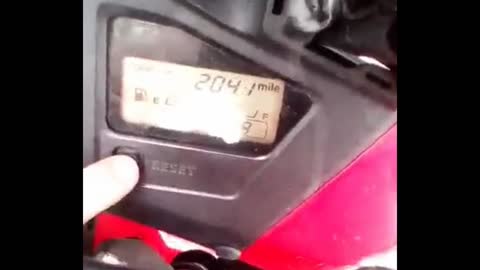 How many miles does your motorcycle have?