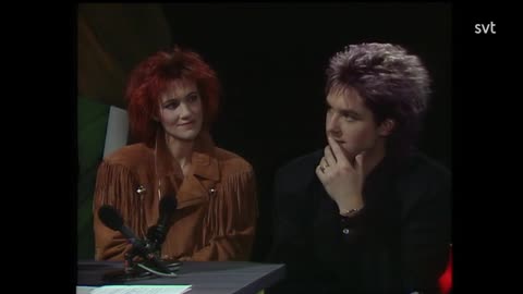 Roxette on Gig, 1987.