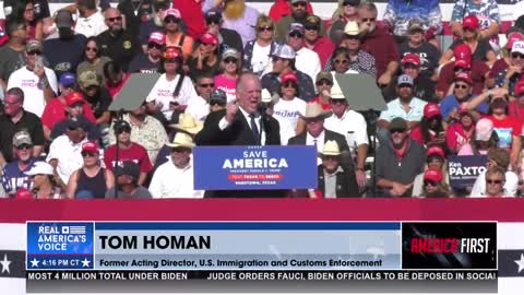 Tom Homan: Biden Created National Security Crisis of Huge Proportions