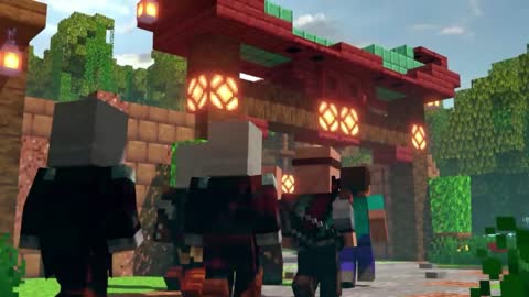 RISE OF THE PILLAGERS - Alex and Steve Adventures (Minecraft Animation Movie)2