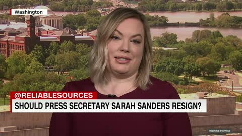 Stelter asks: Why does Sarah Sanders still have a job?