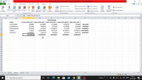 Learn Excel in few minutes | How to do summation and filter the fastest way in Excel