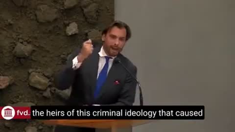 Dutch Party Leader Thierry Baudet Calls out the DEEPSTATE to their face
