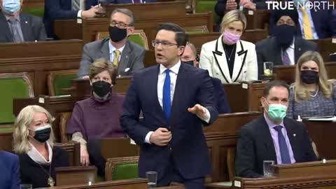 MUST WATCH::Poilievre defends #TruckersForFreedom protesters.