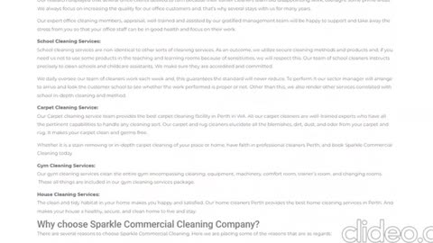 Affordable Commercial Cleaning Service