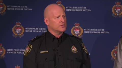 Interim Ottawa Police Chief says officers are working to safely evacuate kids from protest area