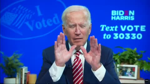 Joe Biden Shocking Admission of Voter Fraud