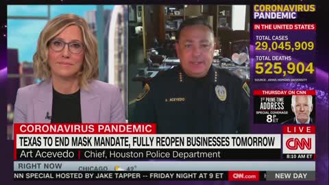 Houston police chief on Masks