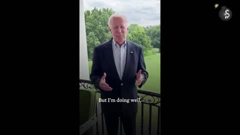 DESPITE FOUR JABS, BIDEN CONFIRMS THAT HE HAS COVAIDS AGAIN.