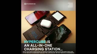 Portable Wireless Charger For 3 Devices Simultaneously