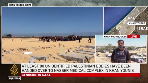 War on Gaza: Bodies of 84 Palestinians handed over by Israeli army