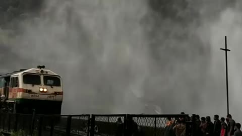 Nature Train waterfalls