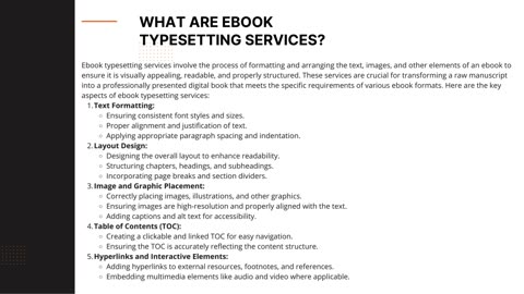 Professional Ebook Typesetting Services: Enhancing Readability and Aesthetics