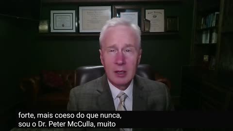 Dr. Peter McCullough fala sobre efeitos colaterais das vacinas de mRNA, contra Covid-19.