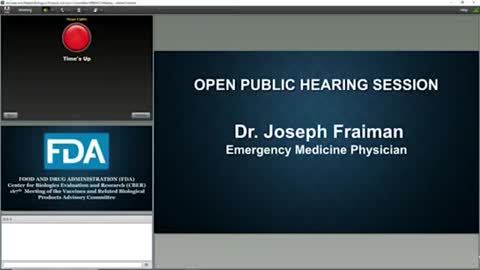 FDA Open Public Hearing