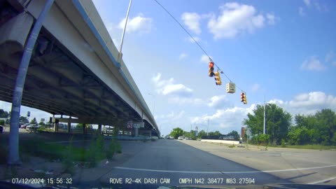 Roundtrip Drive From Ford/Telegraph, Dearborn; To Sheesh, 5 Mile Rd Livonia, MI, 7/12/24