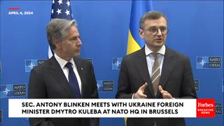 NEW: Blinken Says Ukraine Will Become NATO Member During Trip To Brussels, Belgium