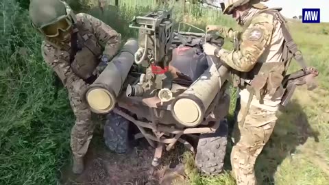 The anti-tank crew of the Airborne Forces destroyed enemy stronghold and an ammunition depot