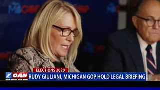 History, 2020 ELECTIONRudy Giuliani, Mich. GOP hold legal briefing -