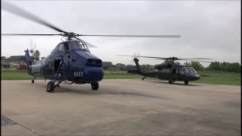 Sikorsky S58T vs UH60 Blackhawk